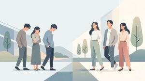 自己肯定感が低い人と高い人の違い