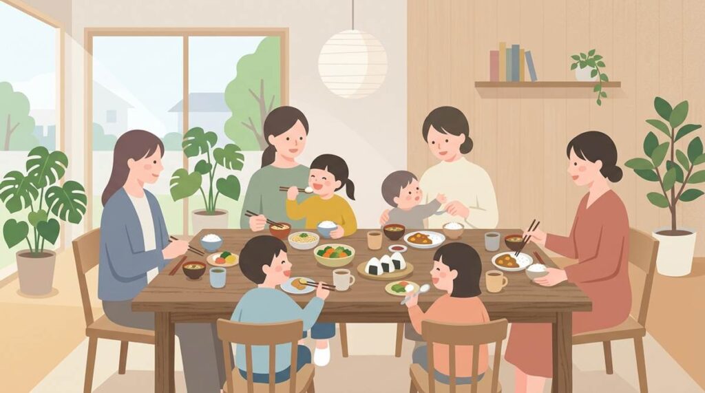 ママ友を家に呼んでランチしたがる人の心理