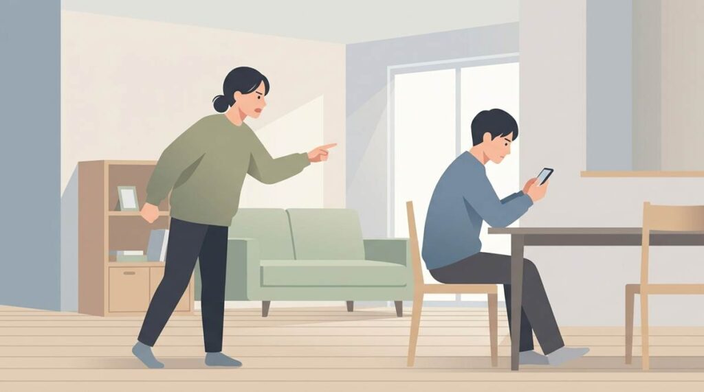 夫婦喧嘩の後、男性はどんな心理でいる？謝らない・無視する旦那の本音と対処法