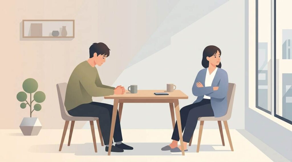 夫婦喧嘩が同じことの繰り返しで長引く理由。繰り返しを断ち切るための話し合い方