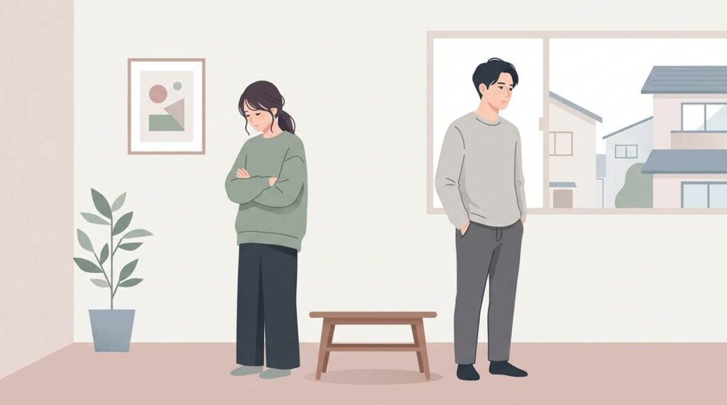 夫婦喧嘩でお互い無視・口を聞かない状態が続くとき。その心理と関係を動かす方法