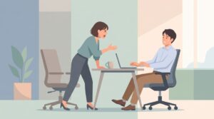 職場で高圧的な態度をとる女性の心理。なぜ態度が変わるのか、自分を守る対処法