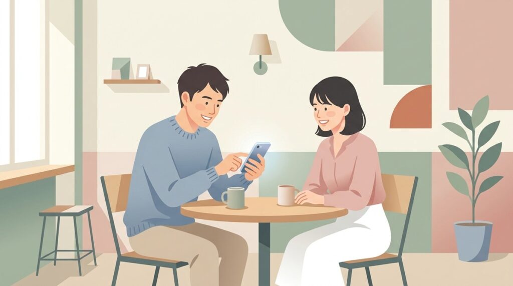 脈ありっぽいのに連絡先を聞いてこない理由。奥手な人の心理と、こちらから動くべき判断基準