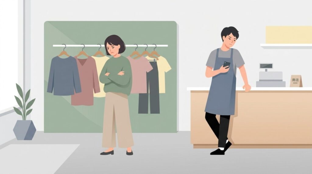 態度の悪い店員に出会ったとき。心理の背景とクレームの伝え方、仕返しという気持ちとの向き合い方