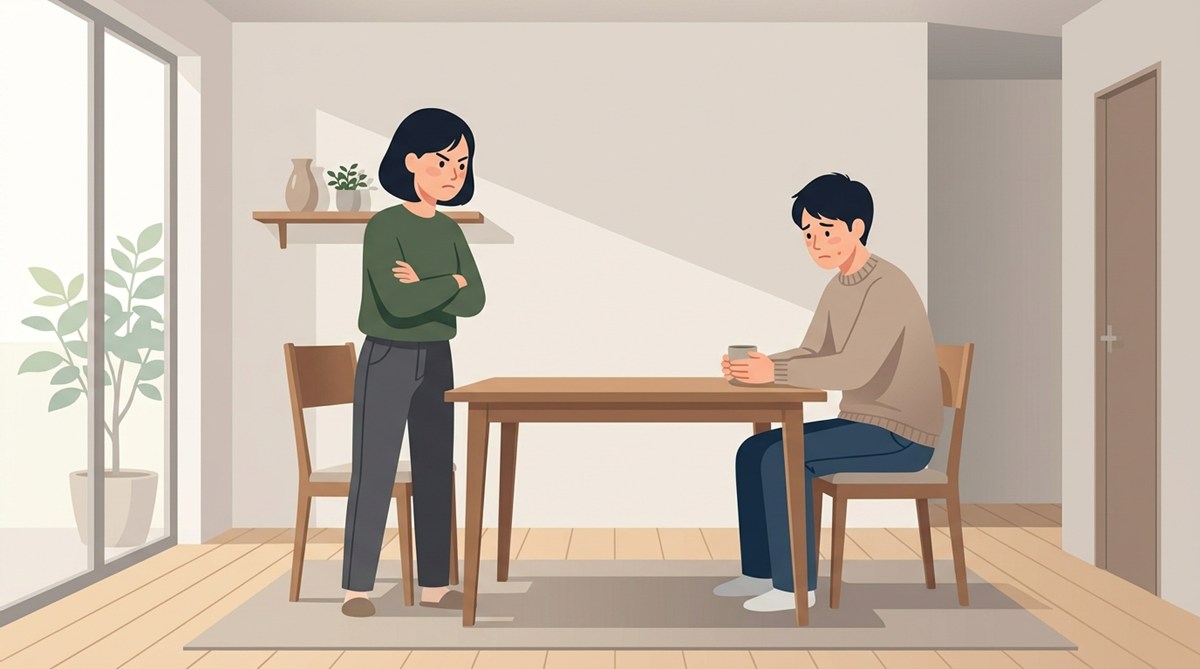 嫁の不機嫌が意味不明で限界。妻が突然怒る理由と、疲れずに対処するための方法